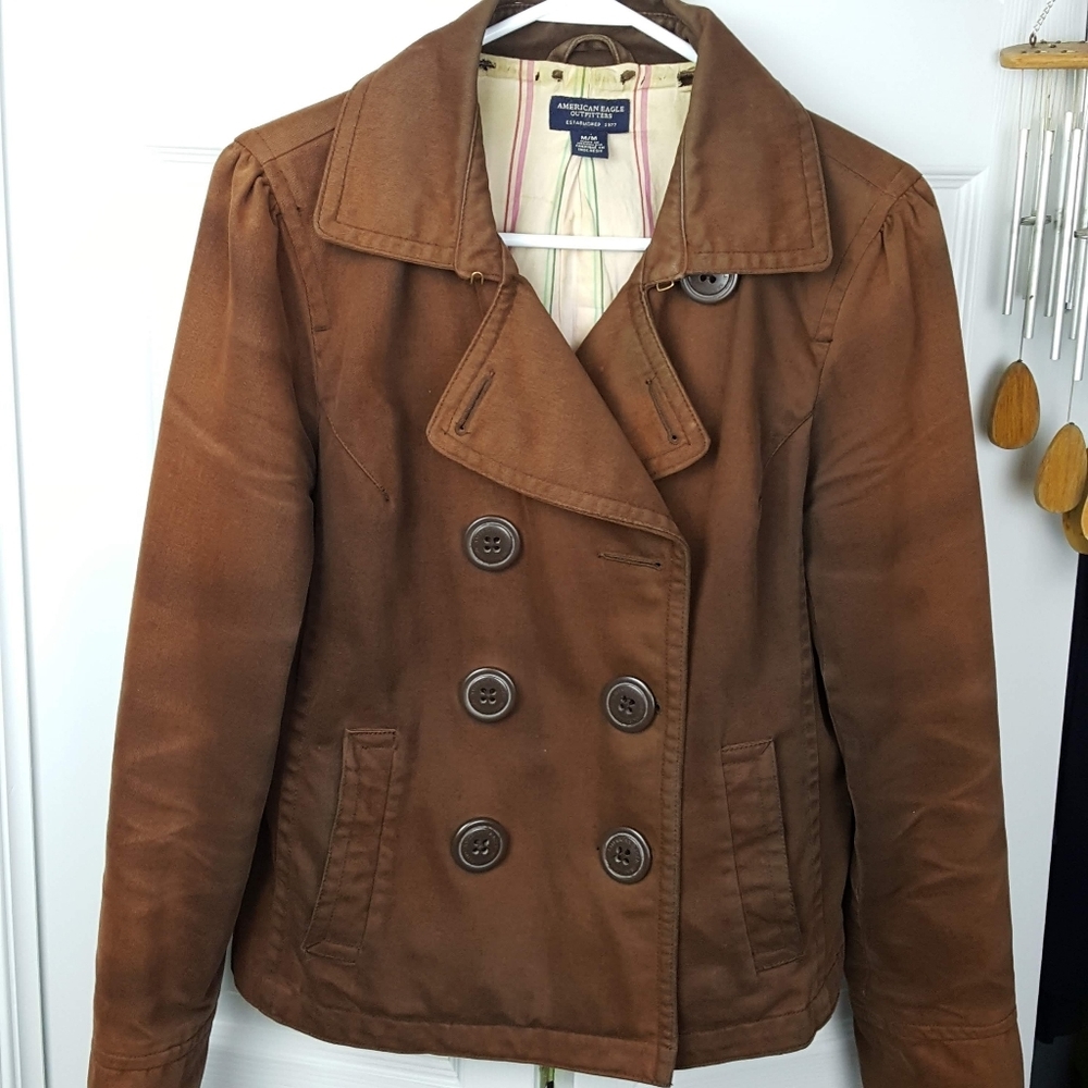 Vintage AE Outfitter multi tone gold/Brown jacketM